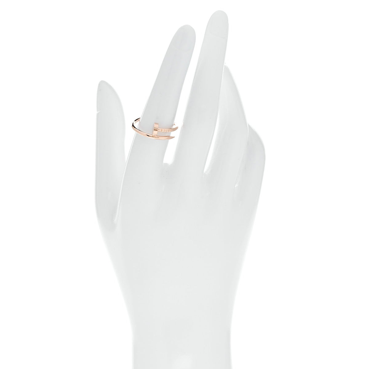 18K Pink Gold Small Juste Un Clou Ring 55 7.25