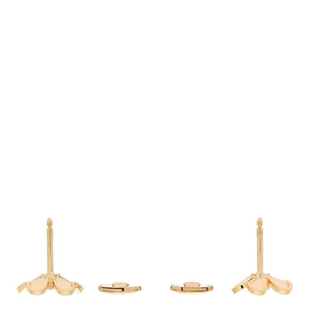18K Yellow Gold Diamond Mini Frivole Earrings