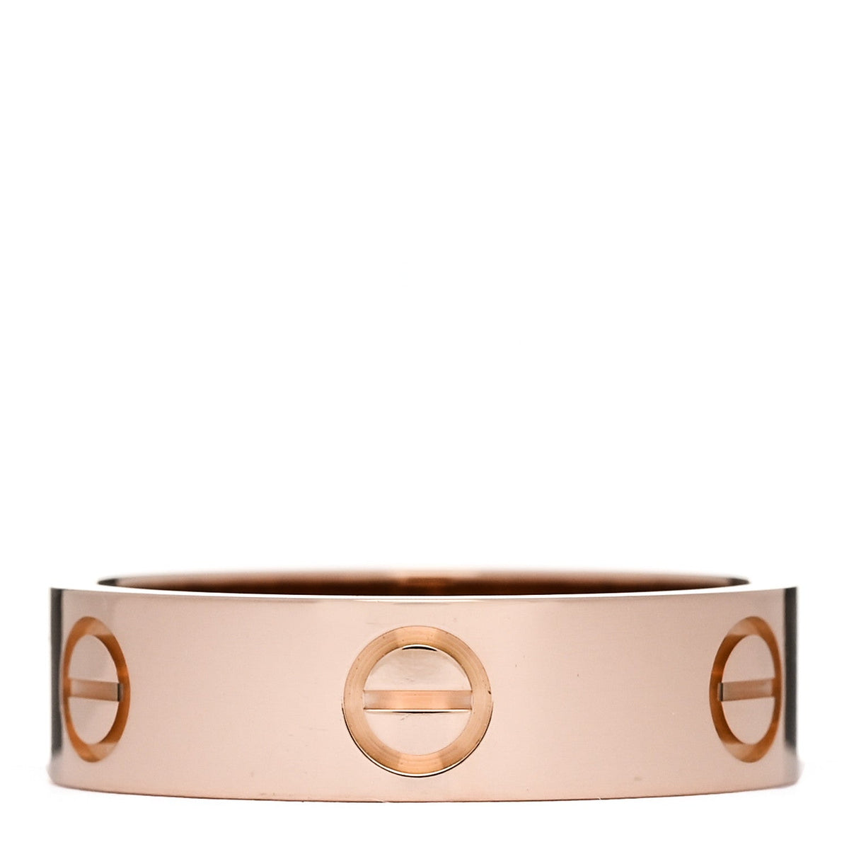 18K Pink Gold 5.5mm LOVE Ring 57 8