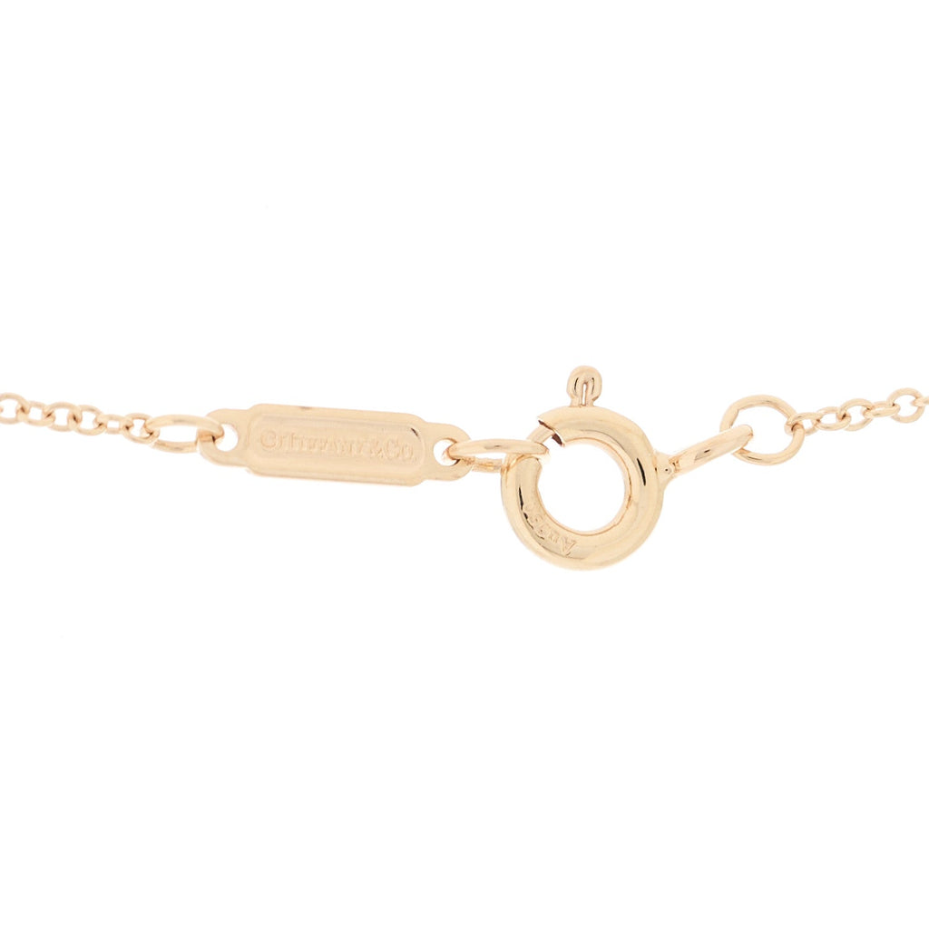 18K Rose Gold Diamond Victoria Vine Pendant Necklace