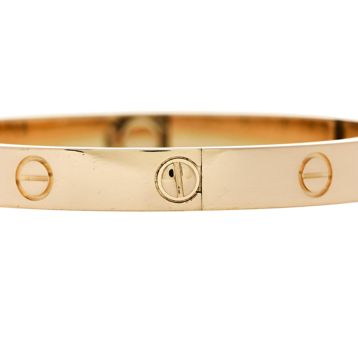 18K Yellow Gold LOVE Bracelet 17