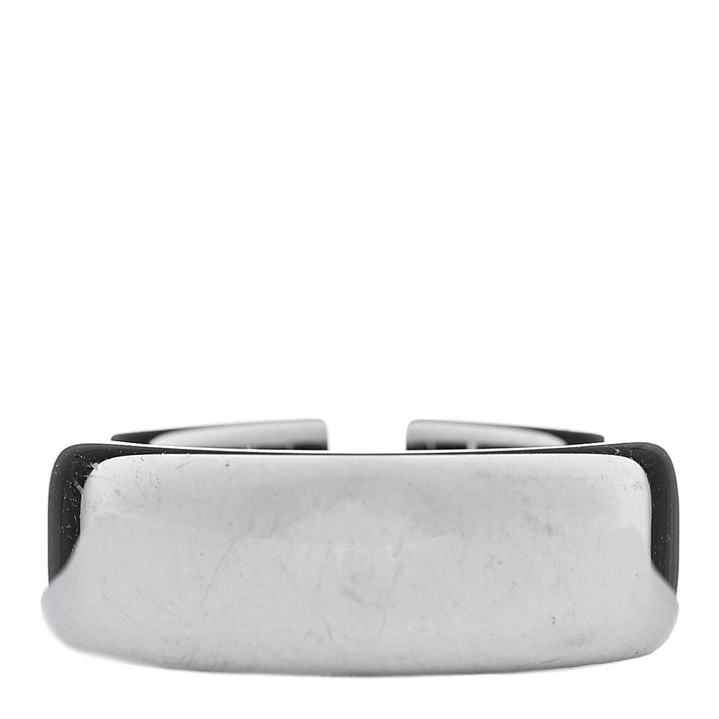 Stainless Steel Lacquer Etrier Ring  58 8.25 Black