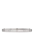 18K White Gold LOVE Bracelet 18