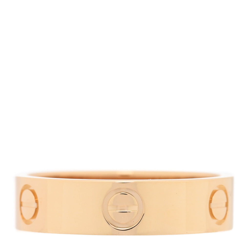 18K Yellow Gold 5.5mm LOVE Ring 61 9.5