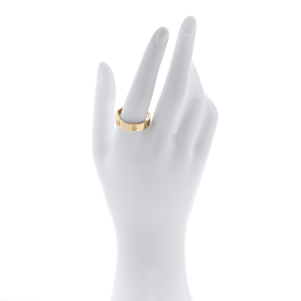 18K Yellow Gold 5.5mm LOVE Ring 64 10.75