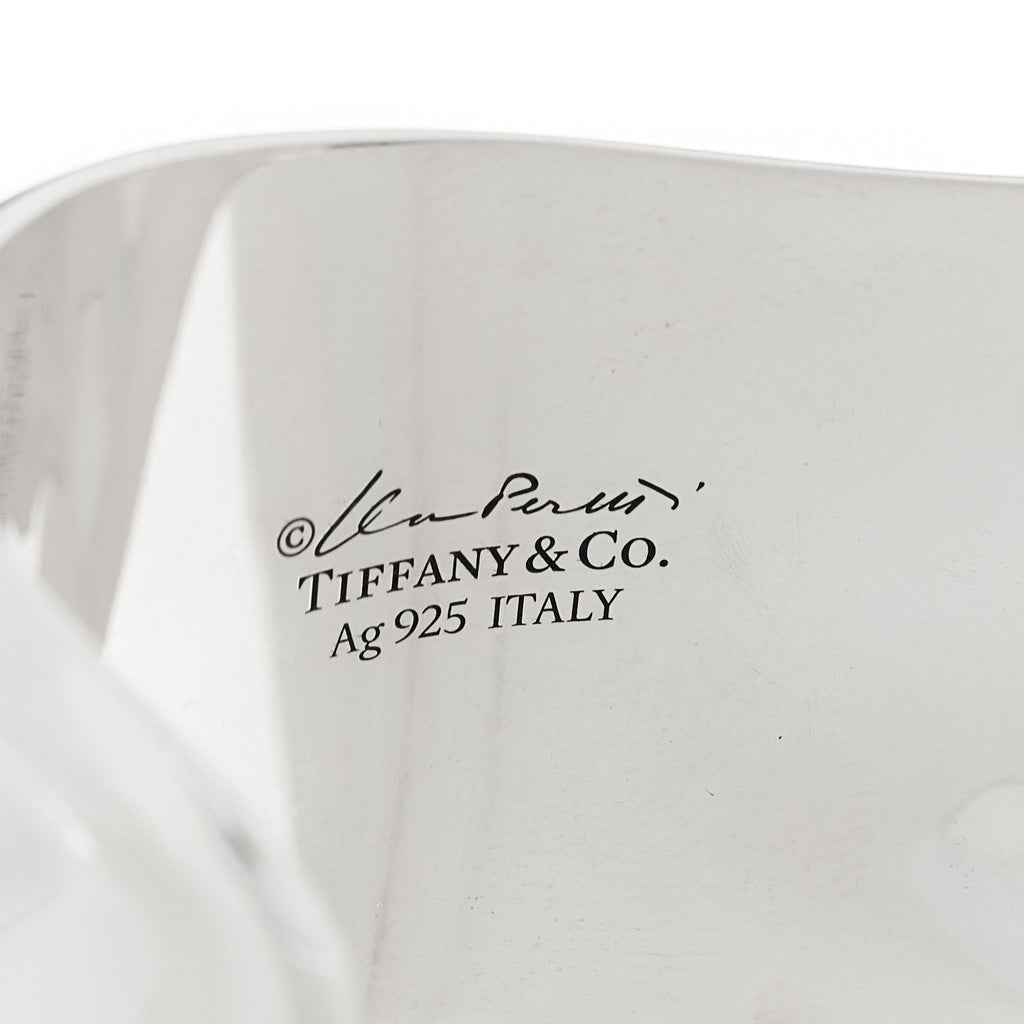 Sterling Silver Small Elsa Peretti Right Wrist Bone Cuff Bracelet