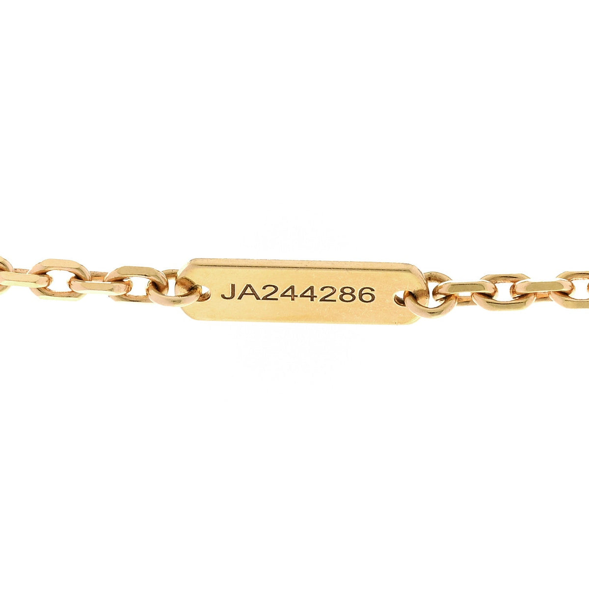 18K Yellow Gold Mother of Pearl Magic Alhambra Long Necklace