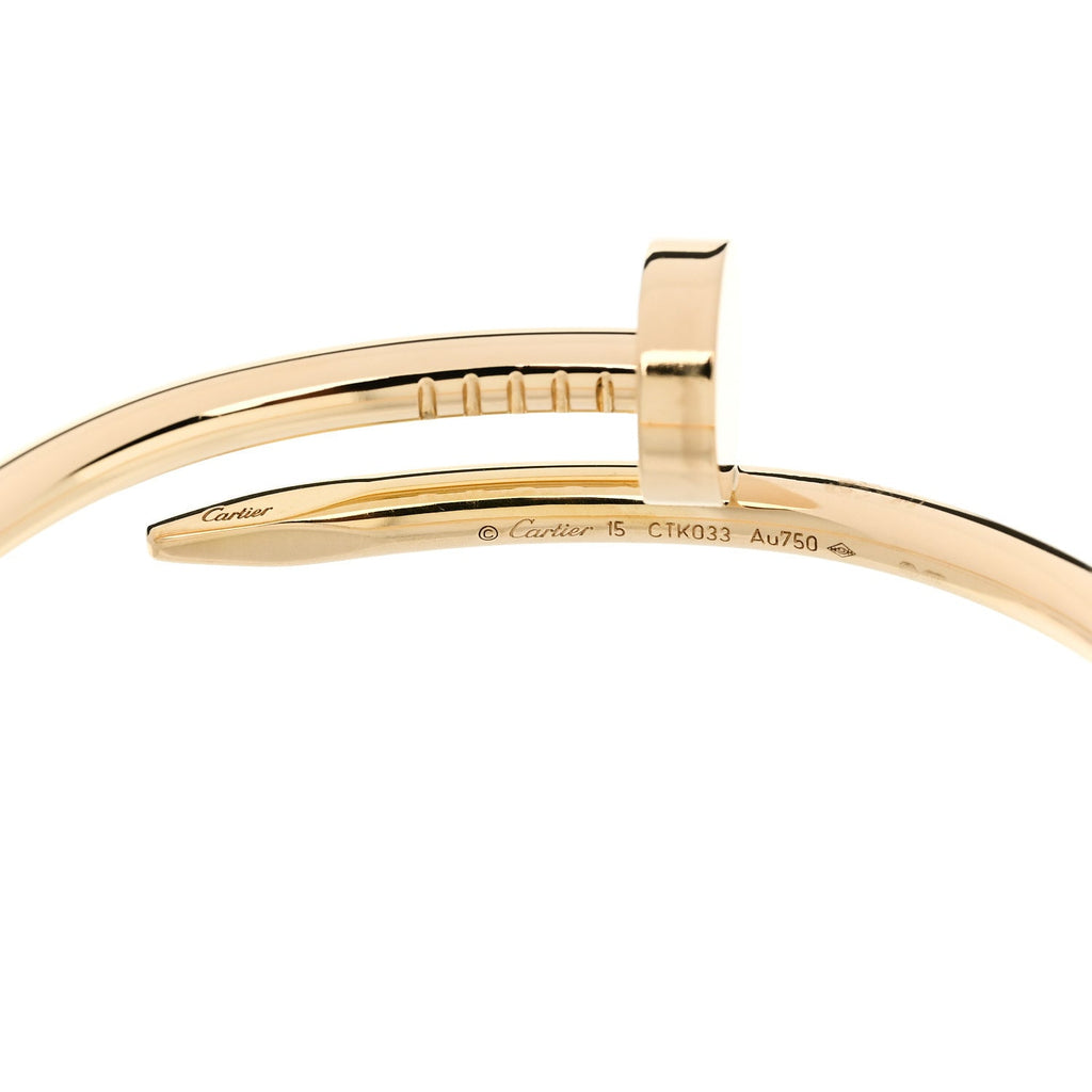 18K Yellow Gold Juste Un Clou Bracelet 15