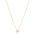 18K Yellow Gold Diamond Mini Frivole Pendant Necklace
