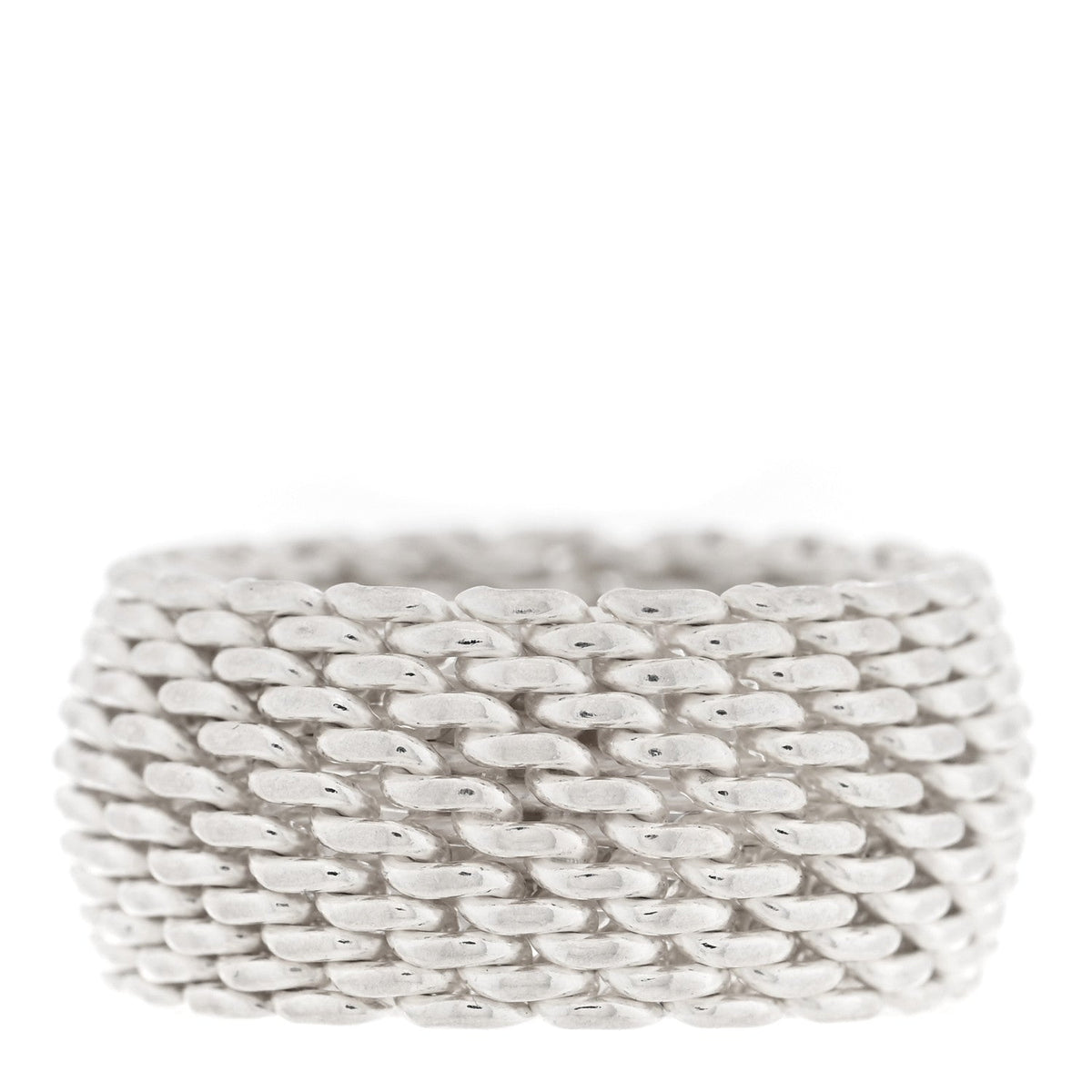 Sterling Silver Somerset Mesh Ring 52 6
