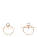18K Rose Gold PM Loop Earrings