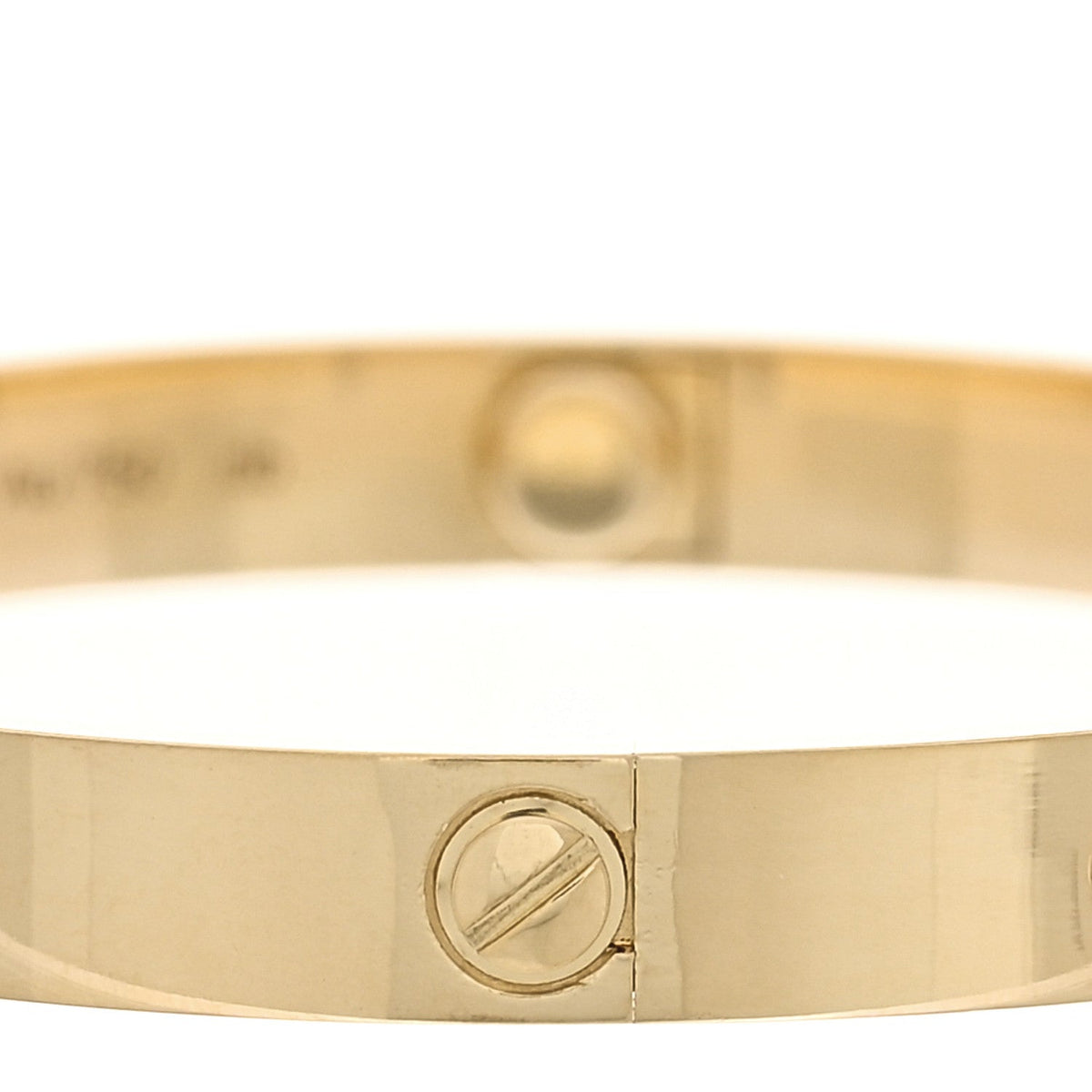 18K Yellow Gold LOVE Bracelet 17