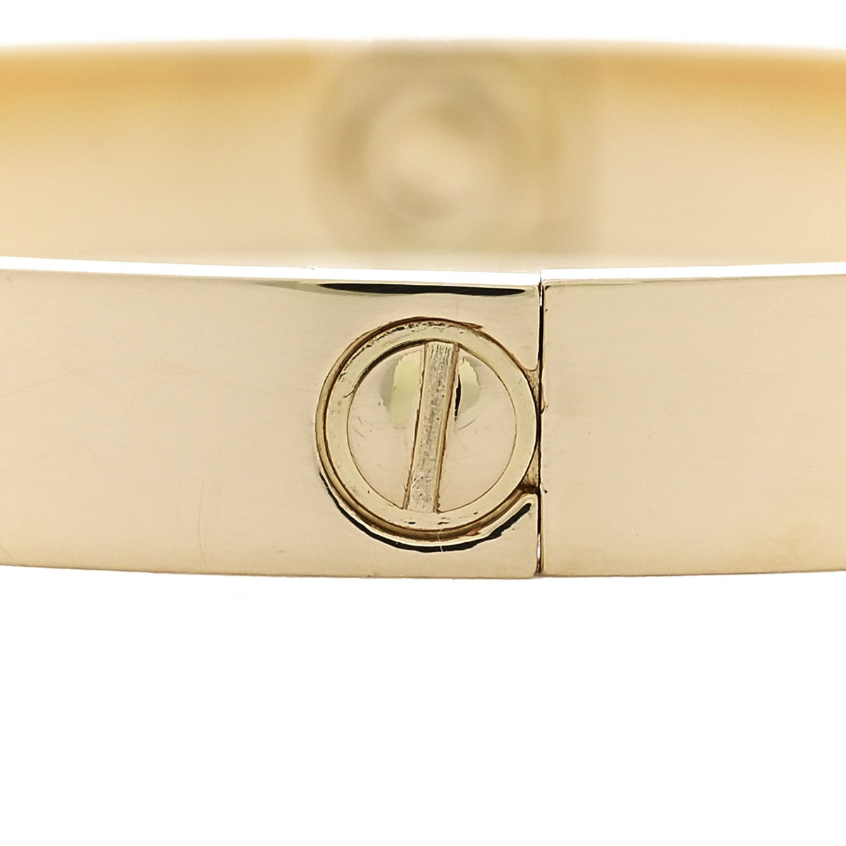 18K Yellow Gold LOVE Bracelet 17