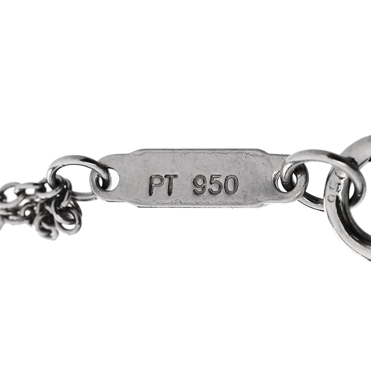 Platinum Diamond .12ctw Victoria Double Chain Bracelet