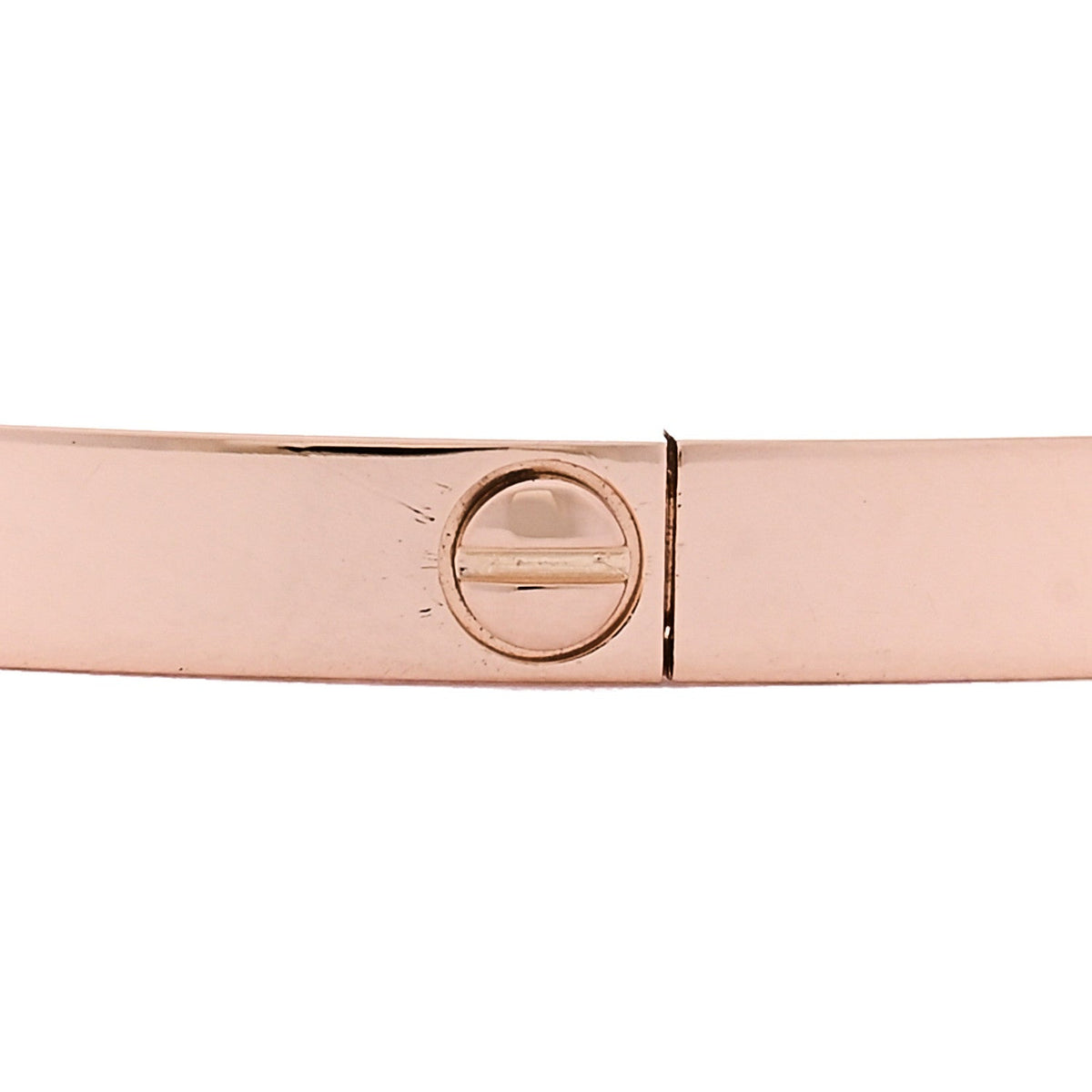 18K Pink Gold Small LOVE Bracelet 19