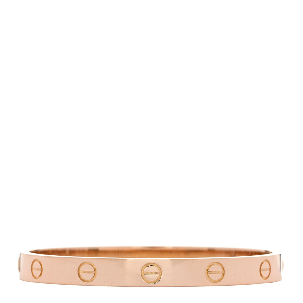 18k Pink Gold Love Bracelet 16
