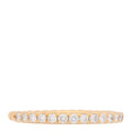 18K Yellow Gold Diamond 2mm Cable Collectibles Band Ring 53 6.5