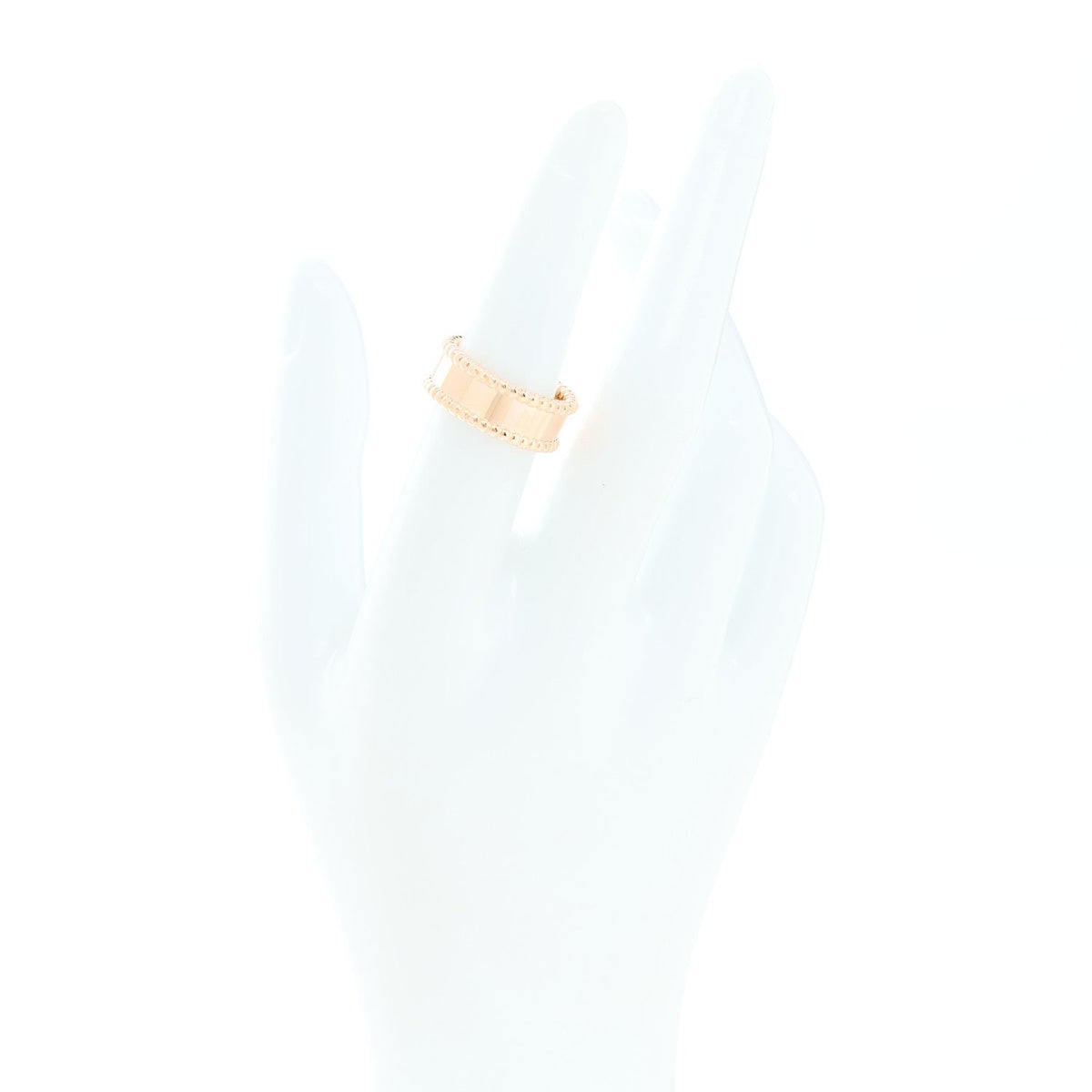 18K Rose Gold Perlee Signature Ring 52 6