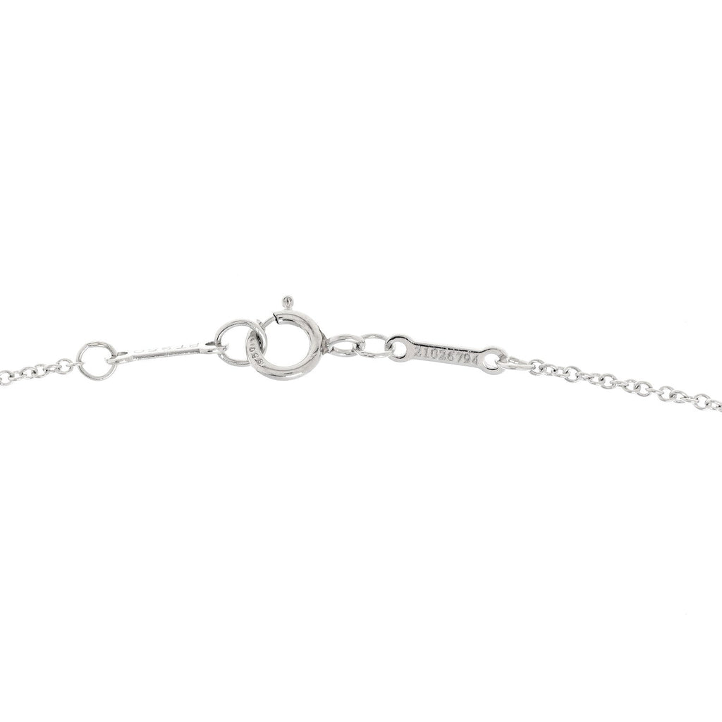 Platinum Diamond .24ct Elsa Peretti Diamonds by the Yard Pendant Necklace
