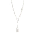 Sterling Silver Kelly Chaine Lariat Necklace