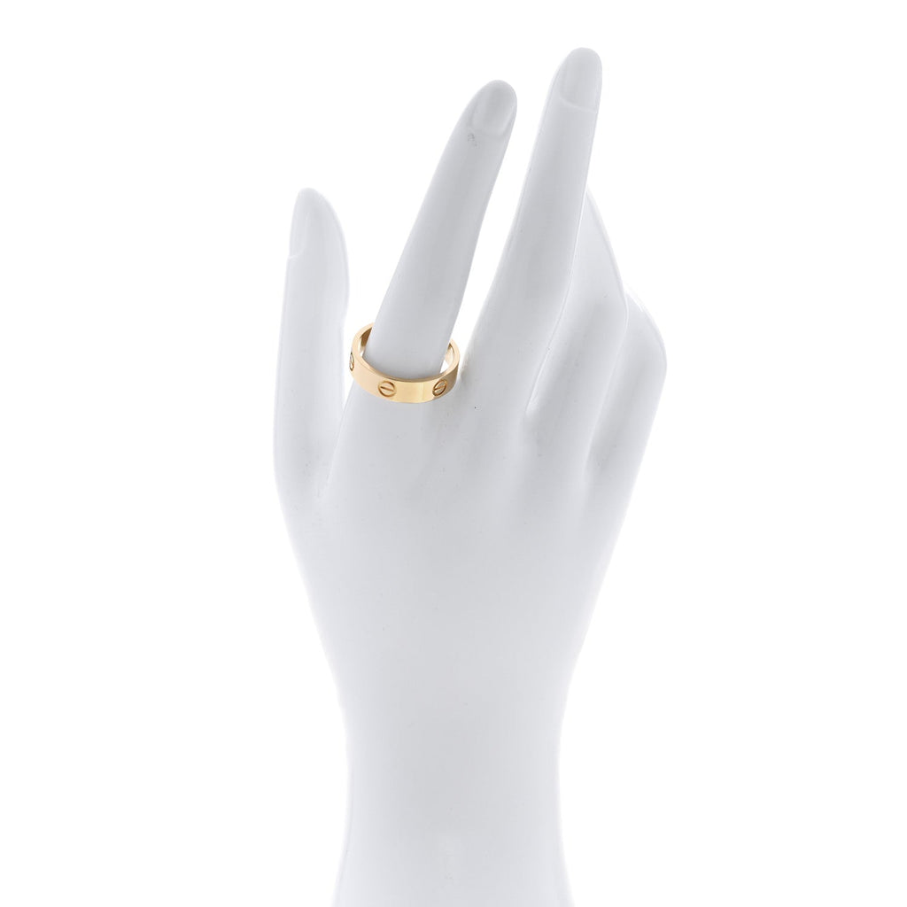 18K Yellow Gold 5.5mm LOVE Ring 63 10.5