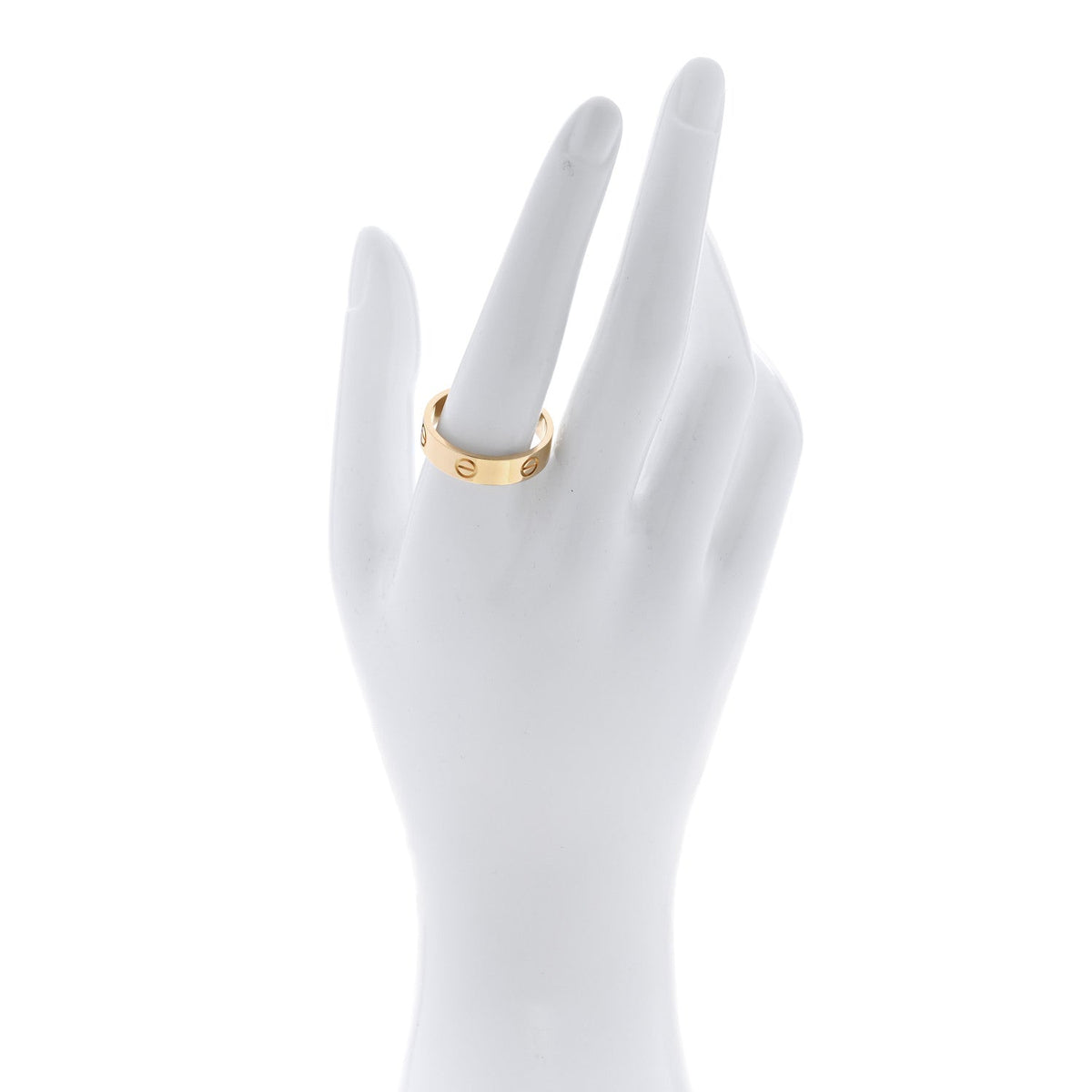 18K Yellow Gold 5.5mm LOVE Ring 63 10.5
