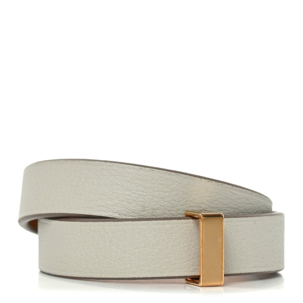 Swift Mini Dog Double Tour Bracelet T1 Gris Perle