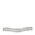 Platinum Diamond Ballerine Wedding Band Ring 47 4
