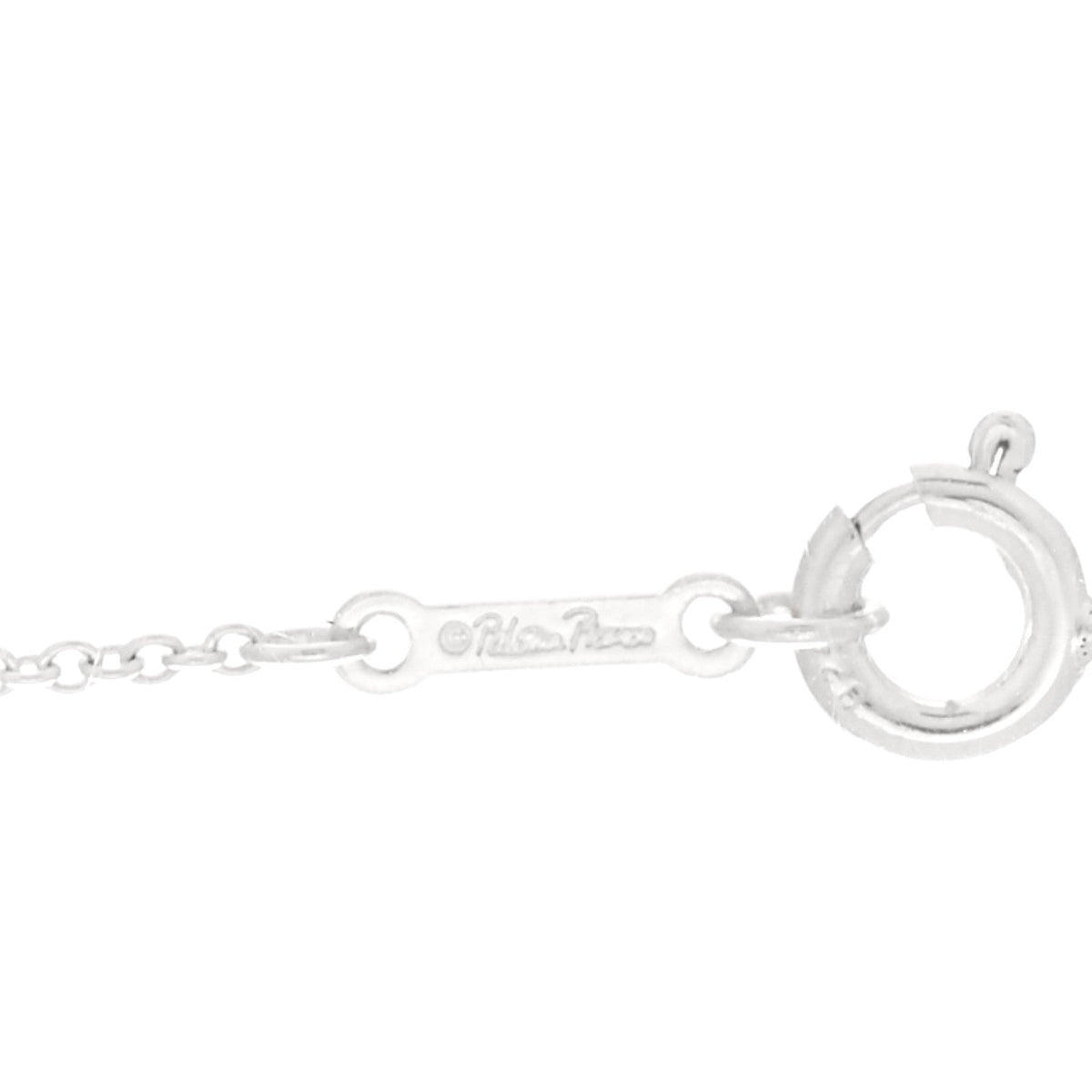 Sterling Silver Diamond Paloma Picasso Loving Heart Necklace