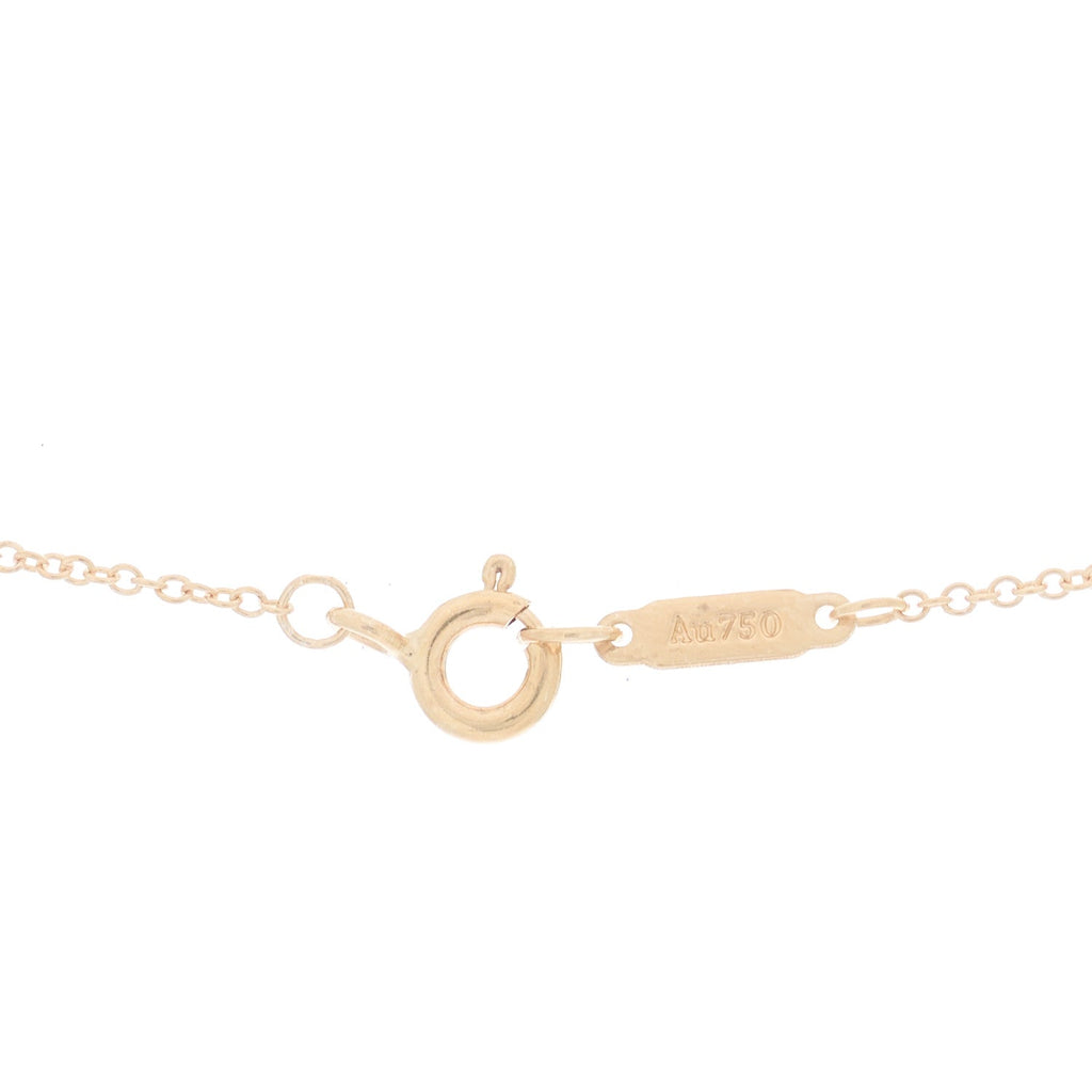 18K Rose Gold Diamond Victoria Vine Pendant Necklace