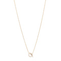 18K Rose Gold Diamond Finesse Pendant Necklace