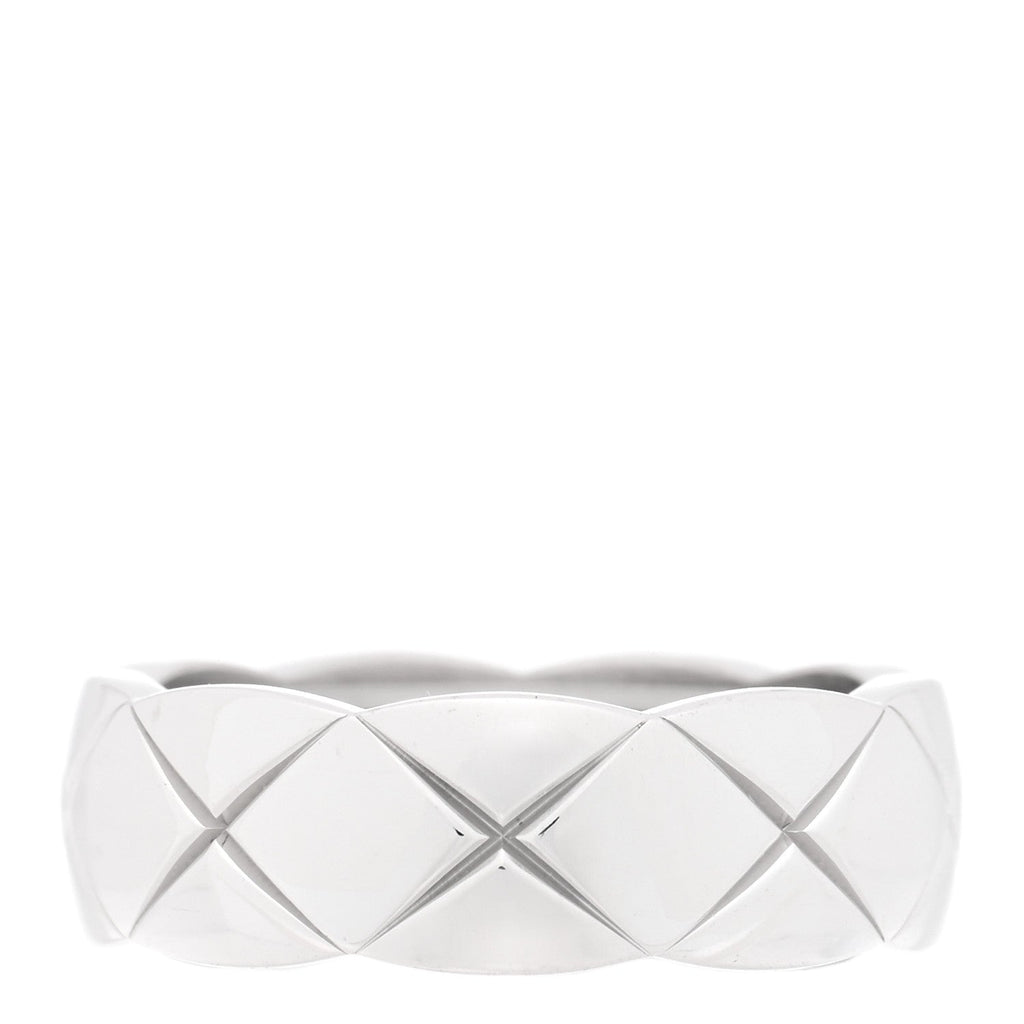 18K White Gold Small Coco Crush Ring 55 7.25