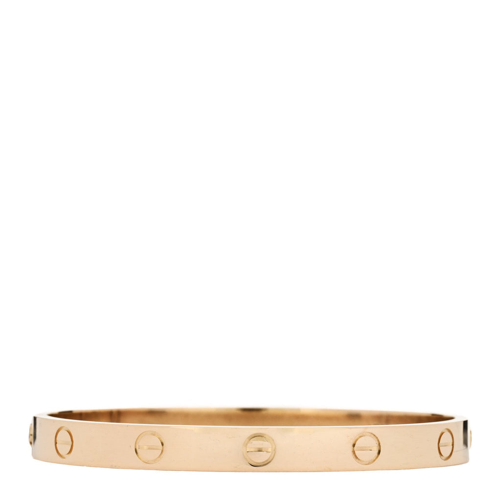 18K Yellow Gold LOVE Bracelet 17