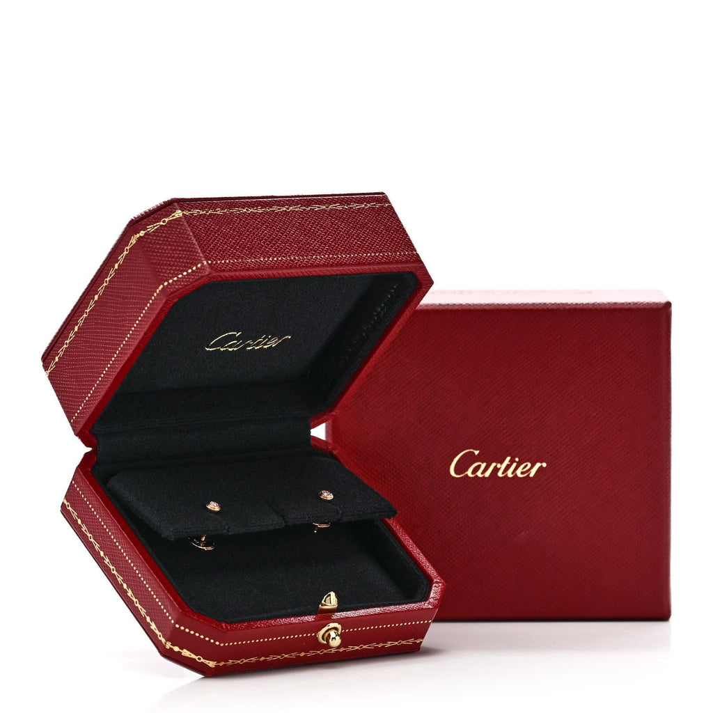 18K Yellow Gold Diamond XS D'Amour Earrings