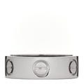 18K White Gold 5.5mm LOVE Ring 49 5