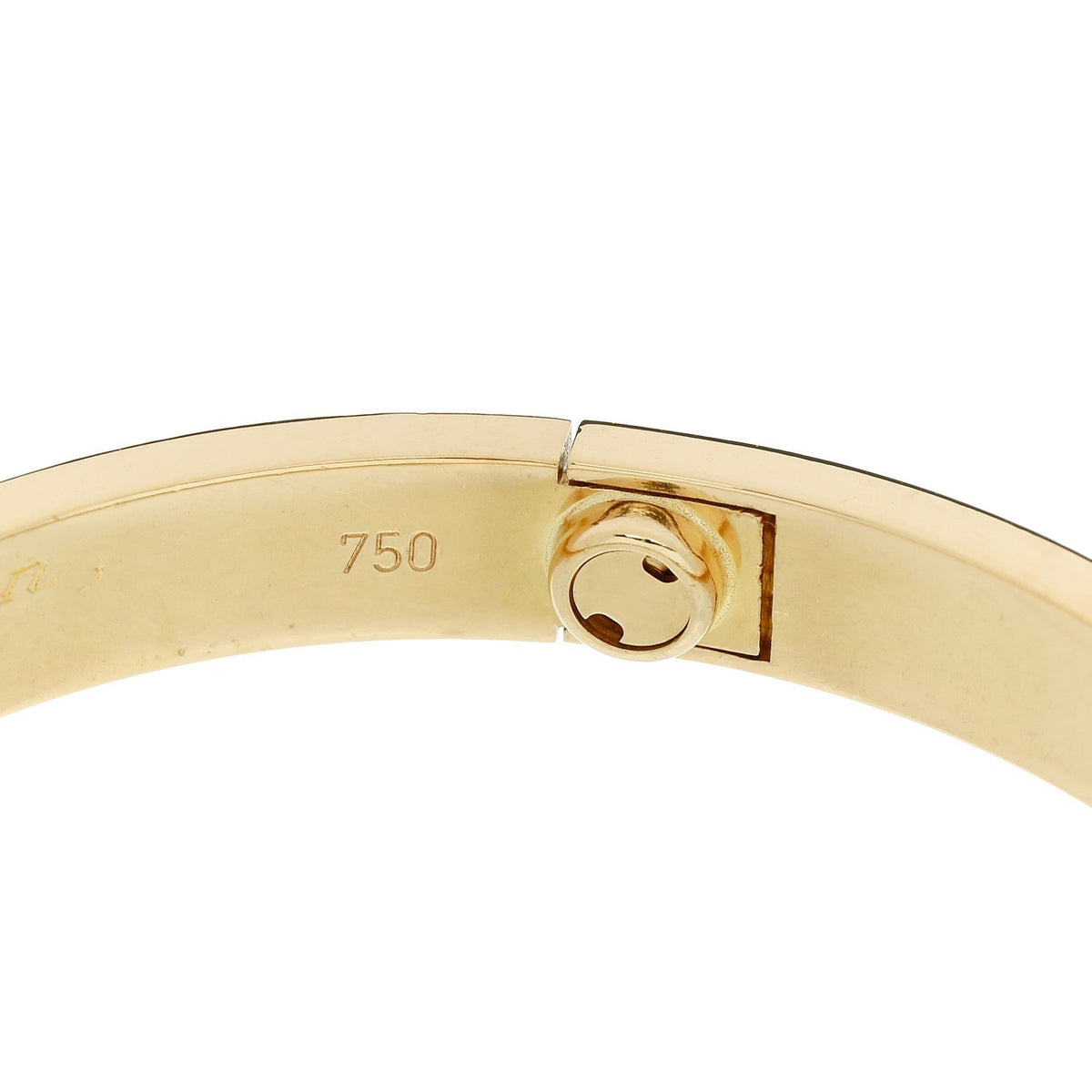 18K Yellow Gold LOVE Bracelet 17