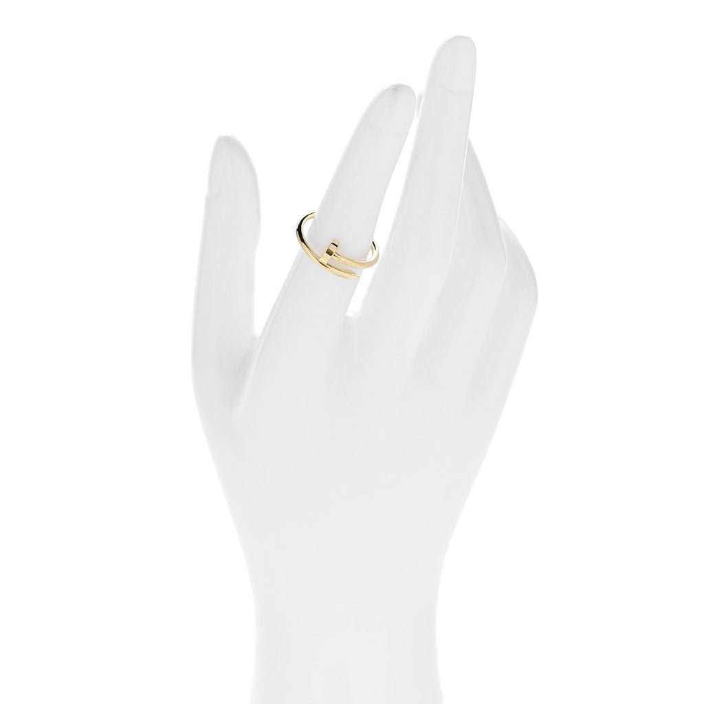 18K Yellow Gold Small Juste Un Clou Ring 51 5.75