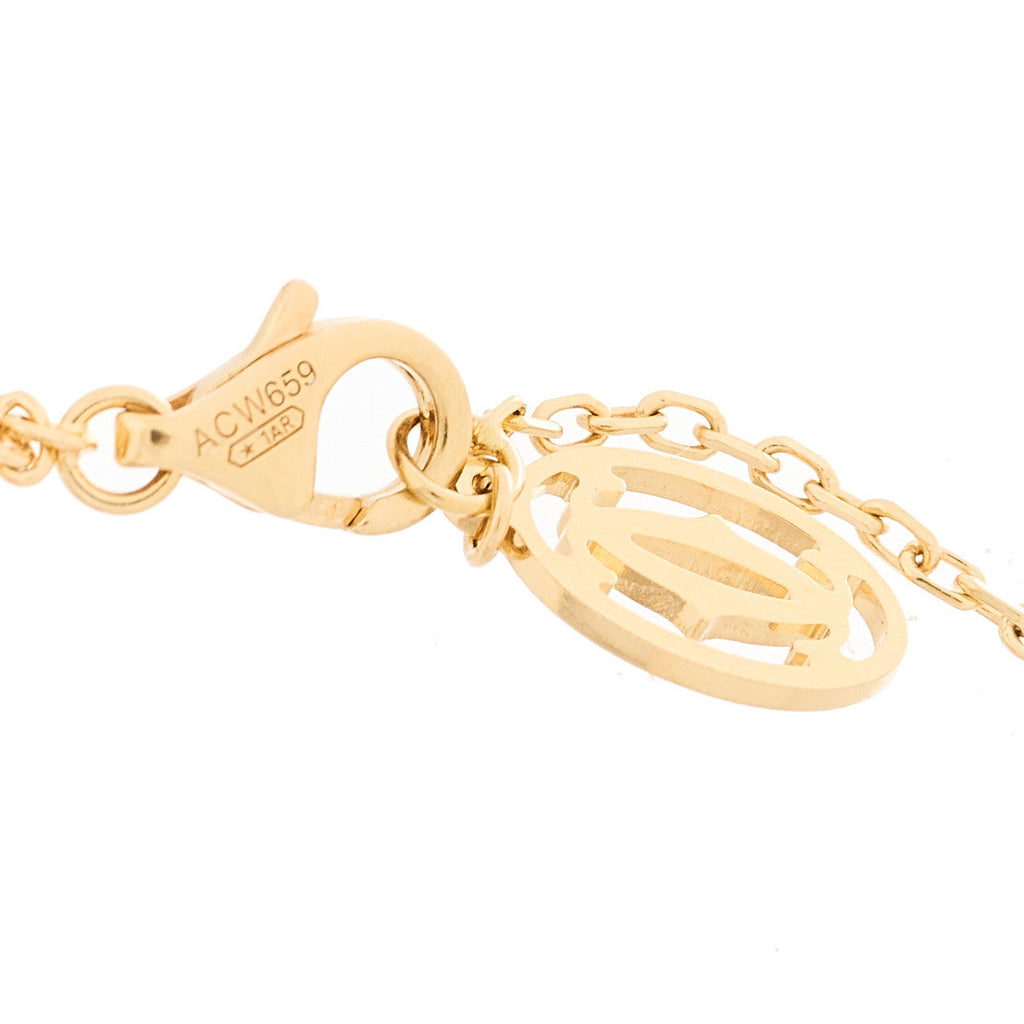 18K Yellow Gold Diamond SM D'Amour Bracelet