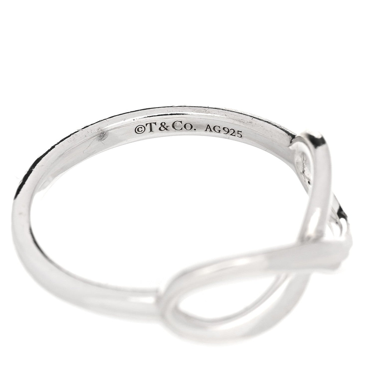 Sterling Silver Infinity Ring 51 5.75