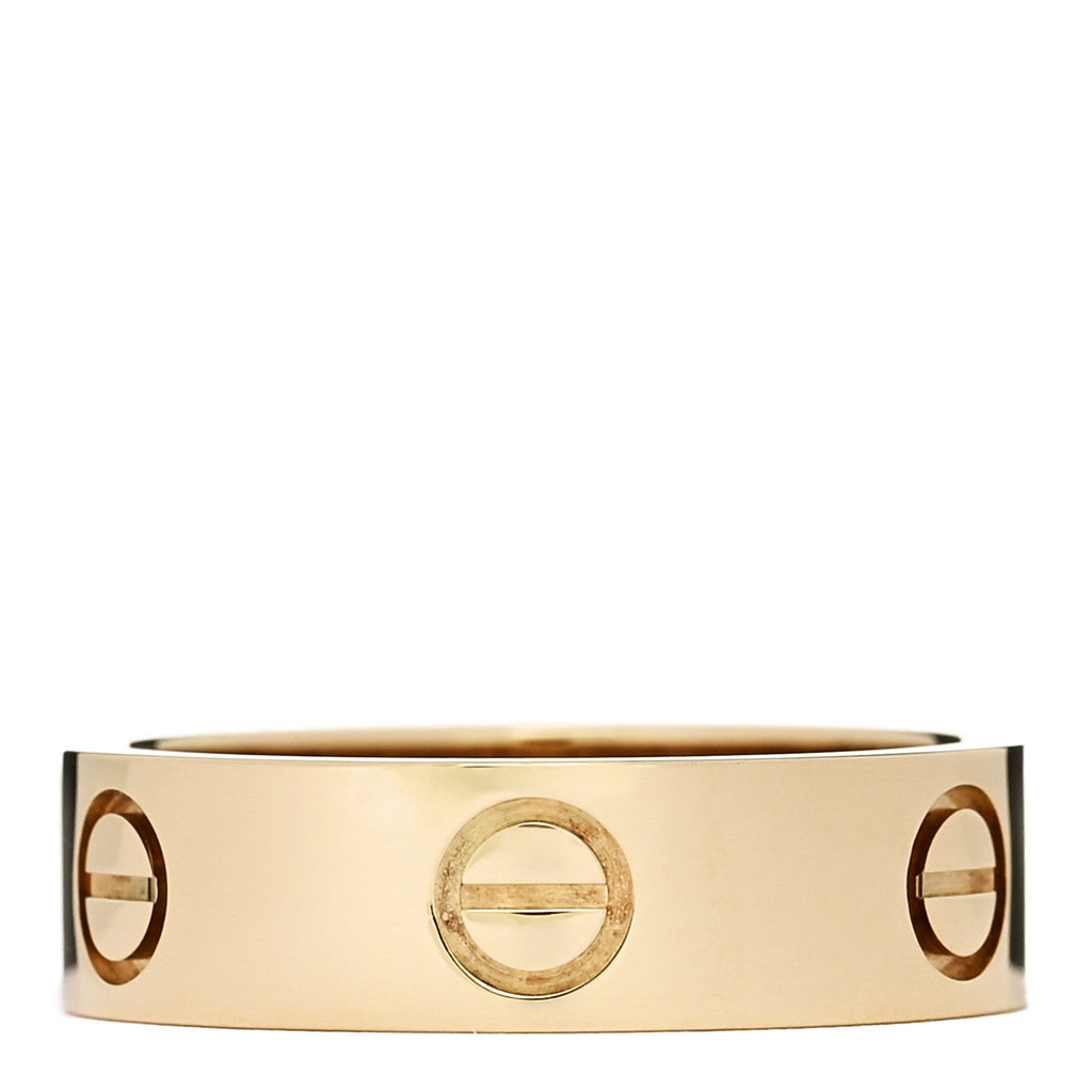 18K Yellow Gold 5.5mm LOVE Ring 54 7
