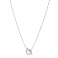 18K White Gold Diamond Finesse Pendant Necklace