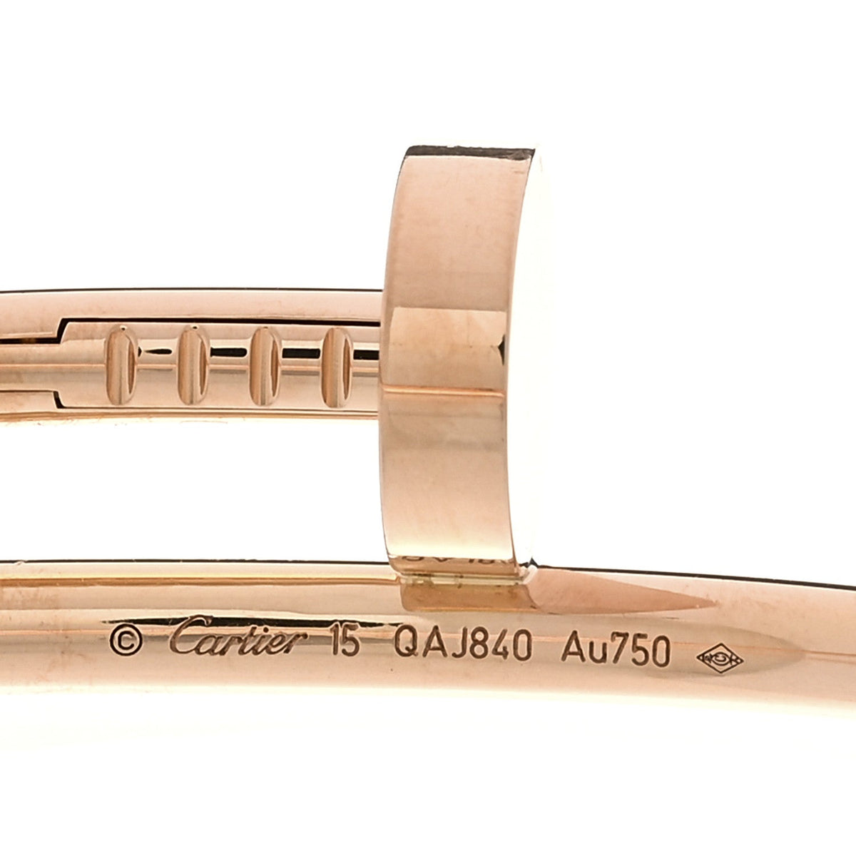 18K Pink Gold Juste Un Clou Bracelet 15