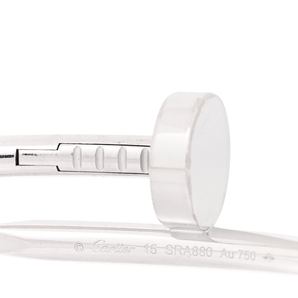 18K White Gold Juste Un Clou Bracelet 15