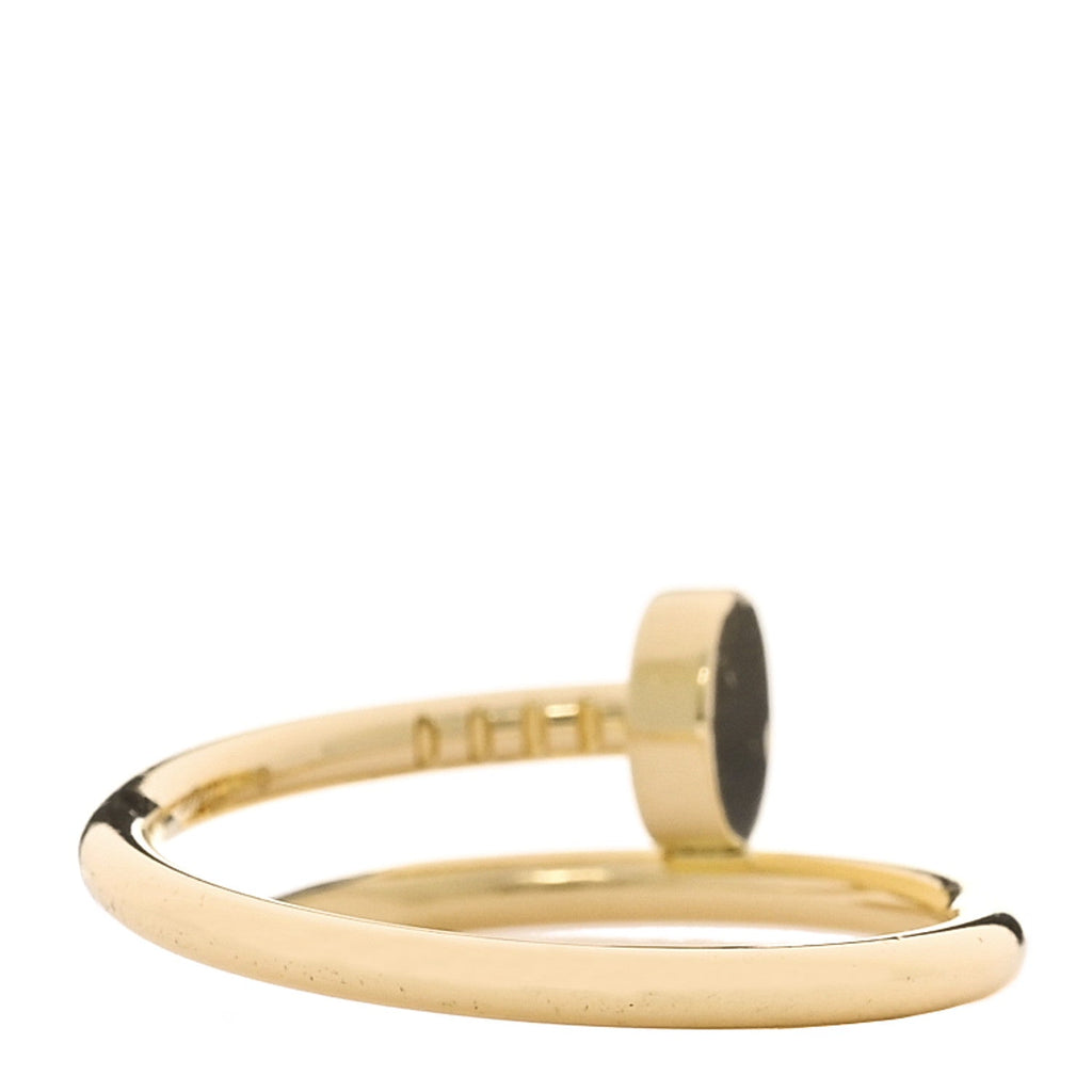 18K Yellow Gold Small Juste Un Clou Ring 53 6.5