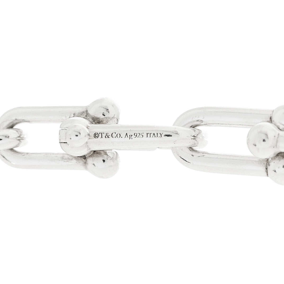 Sterling Silver HardWear Graduated Link Necklace
