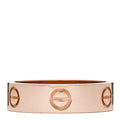 18K Pink Gold 5.5mm LOVE Ring 57 8