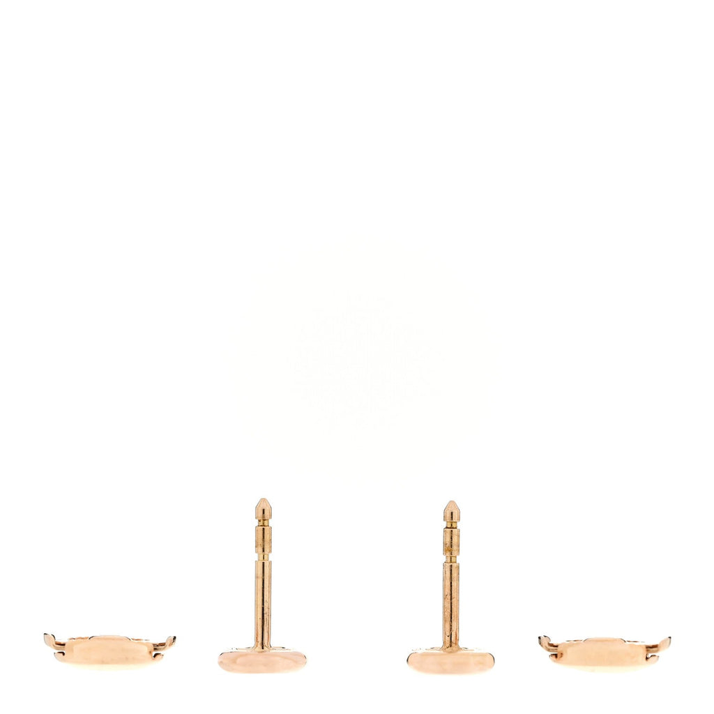 18K Rose Gold TPM Farandole Stud Earrings