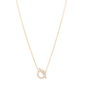 18K Rose Gold Diamond Finesse Pendant Necklace