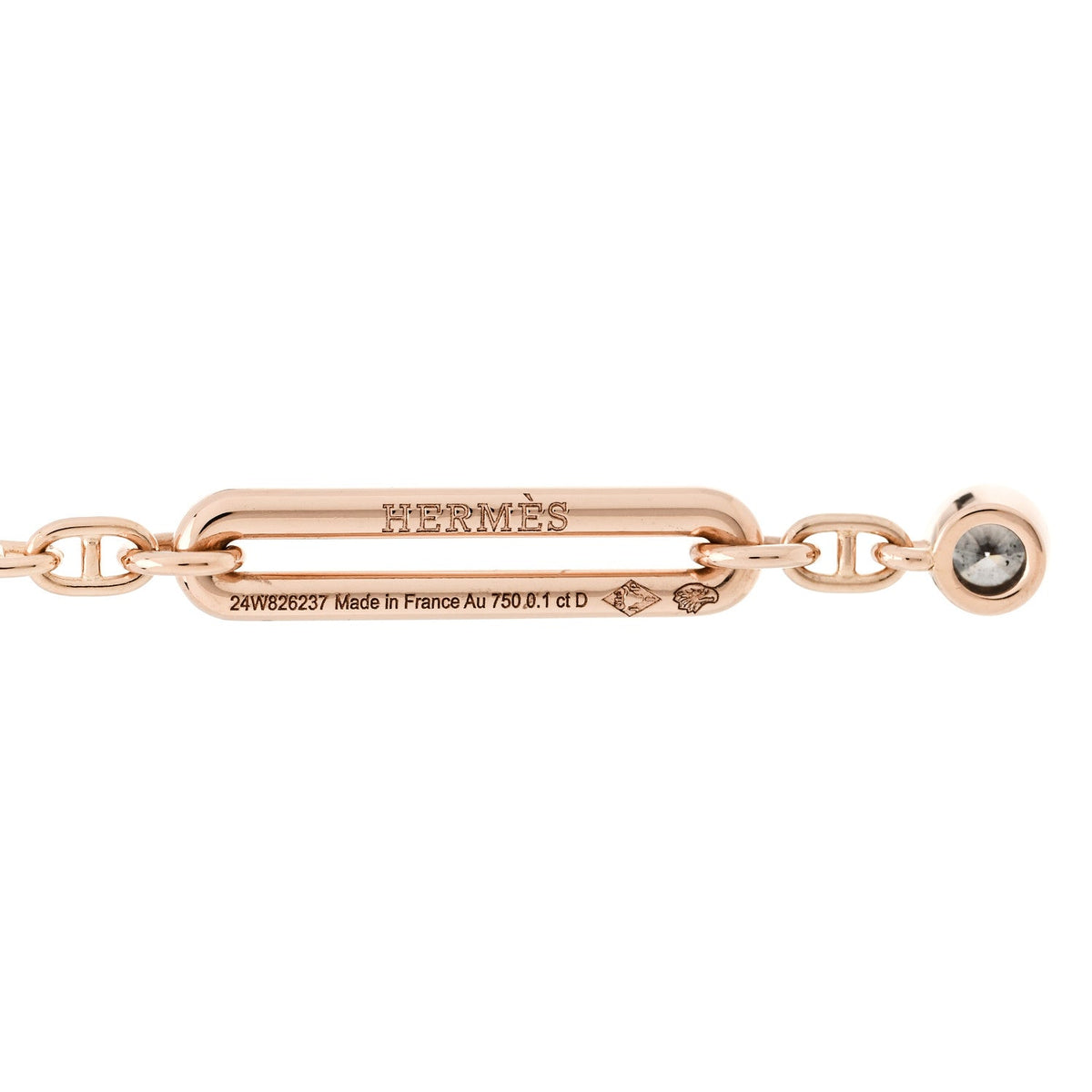 18K Rose Gold Diamond Chaos Earrings