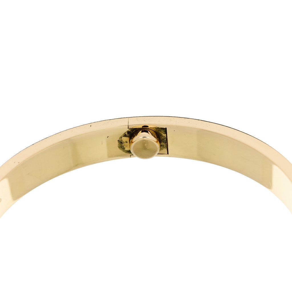 18K Yellow Gold LOVE Bracelet 17